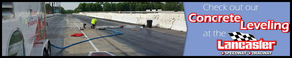 lancaster speedway, concrete leveling, concrete repair, bravo concrete, fix concrete