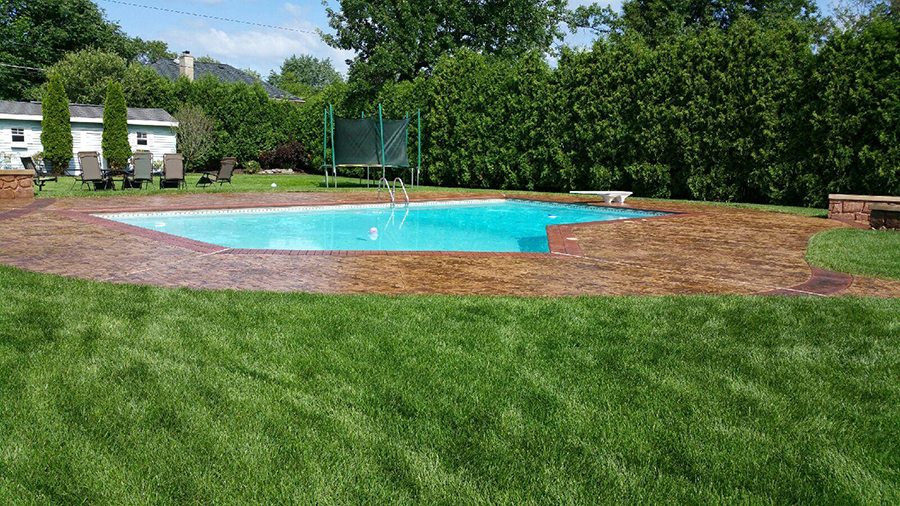 Stamped Concrete Maintenance Tips: Pool Edition