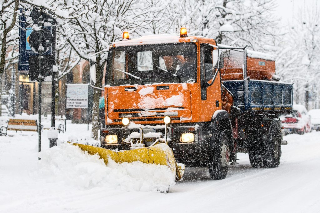 Plow Your Driveway Carefully